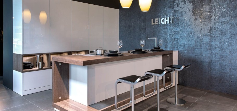 Кухни leicht с островом