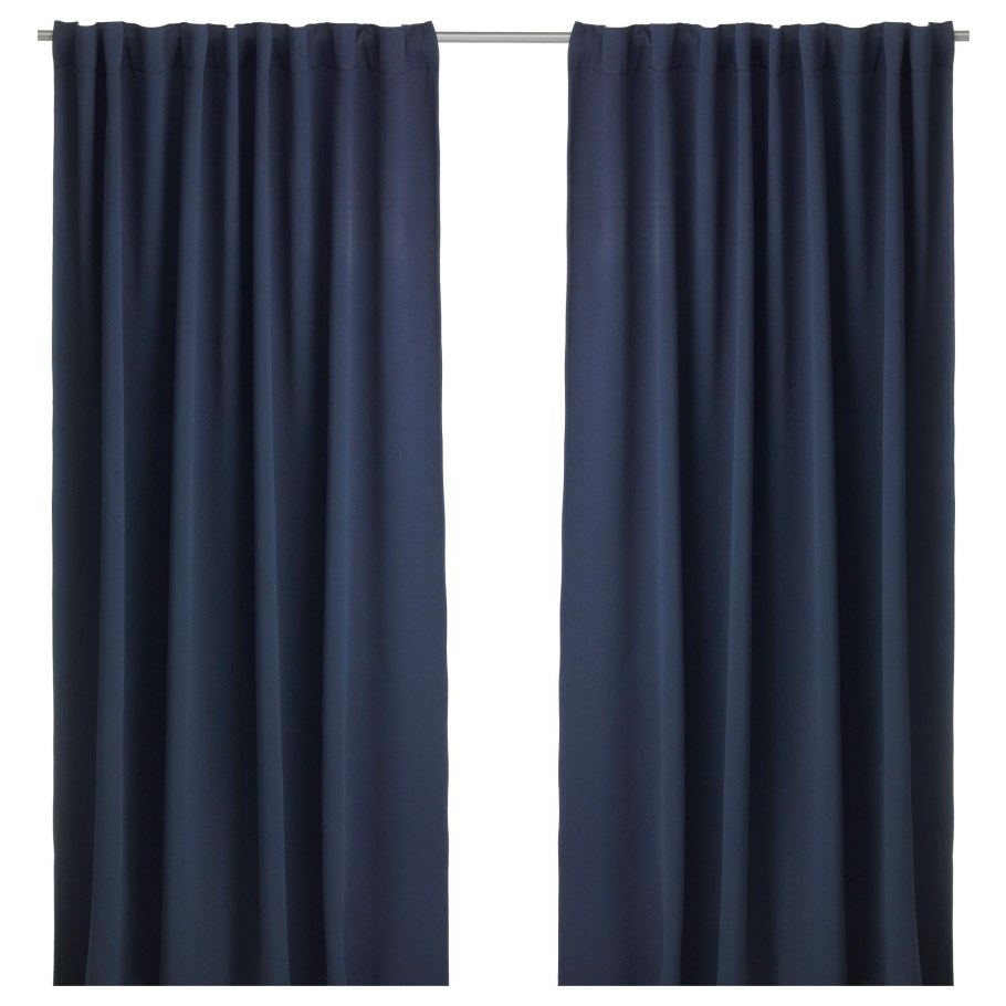 Шторы икеа МАЙГУЛЛ синие