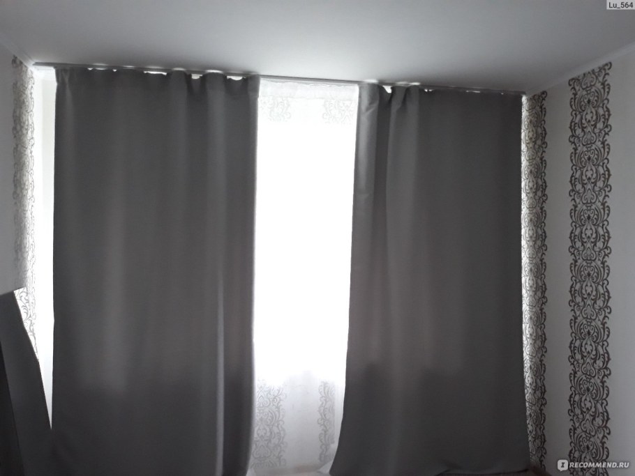 Гардины МАЙГУЛЛ икеа серые