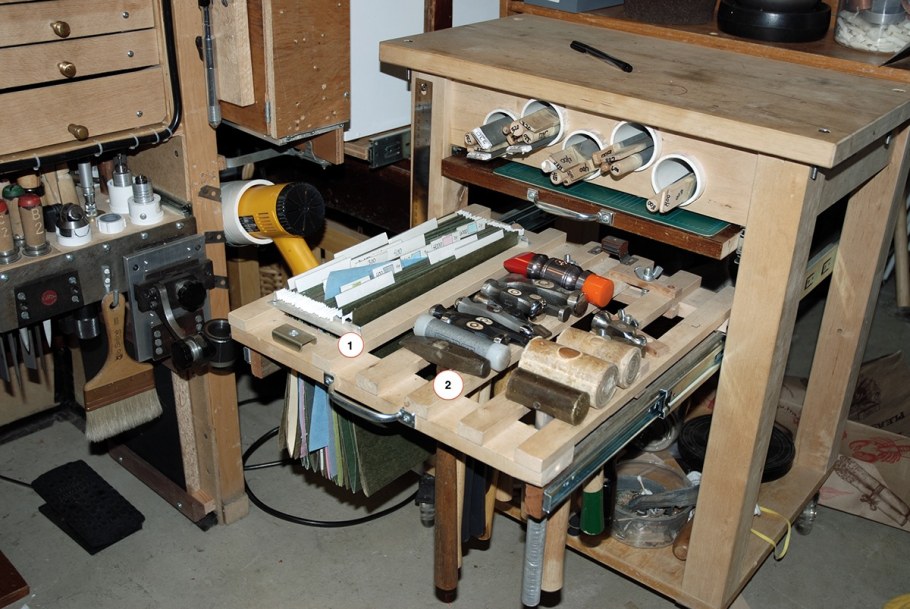 Верстак ювелира монтировщика