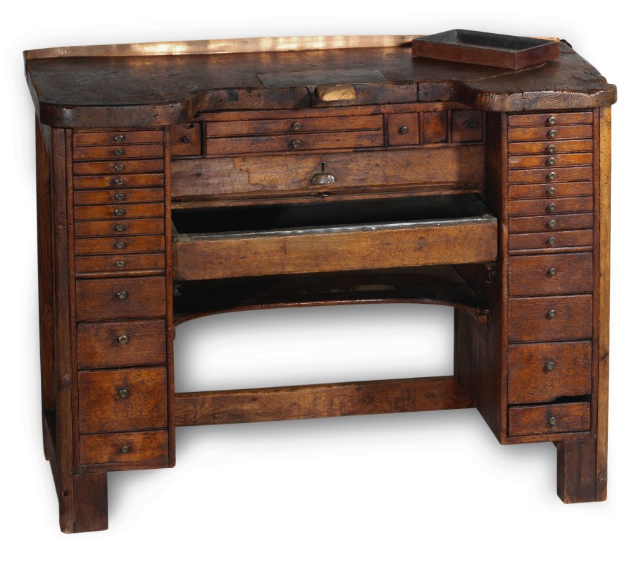 Верстак ювелирный однотумбовый