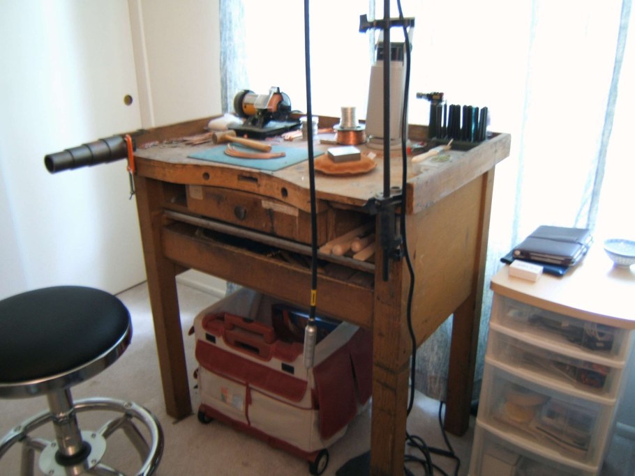 Ювелирный верстак из фанеры