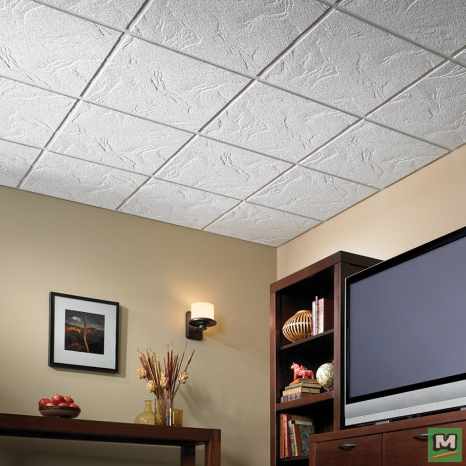 Керамогранит на потолок