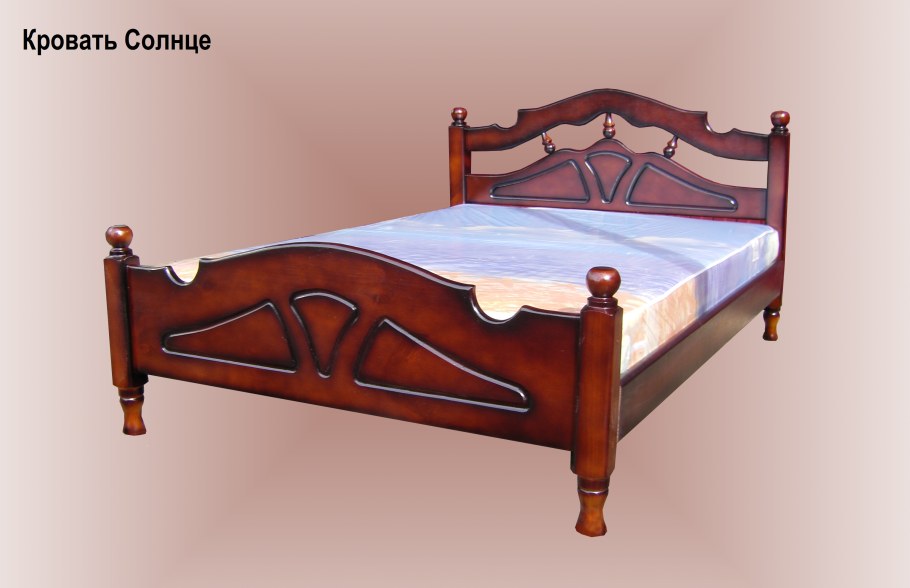 Спинка кровати из дерева