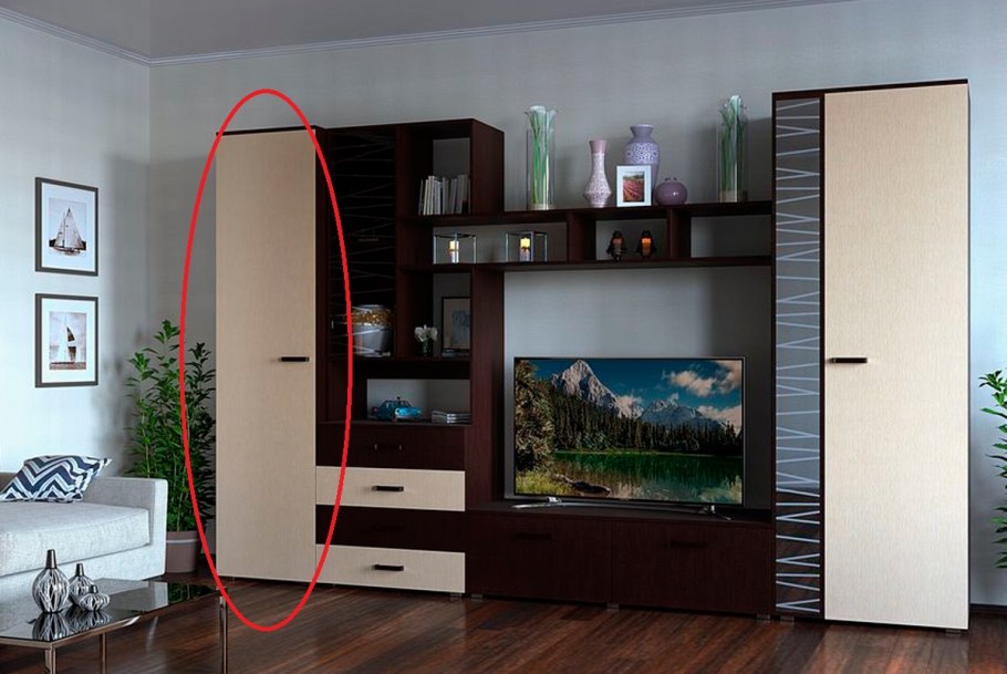 Шкаф Соренто фабрика Альбина