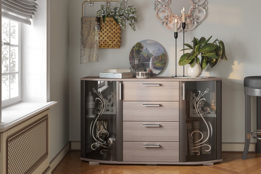 Комод Грация БТС венге/лоредо