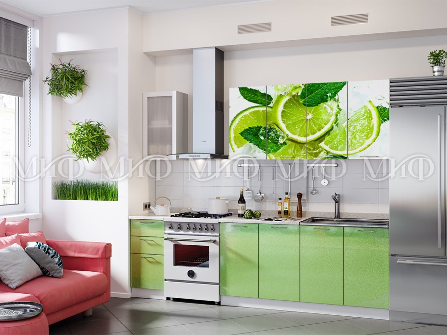 Кухня Яблоневый цвет 2.0