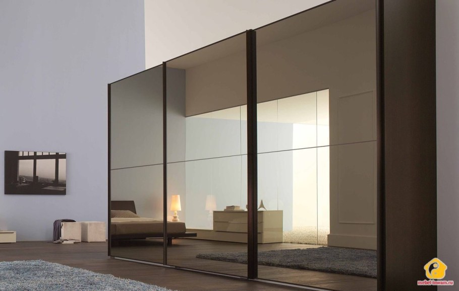 Купе Нео Лайт с зеркалом бронза