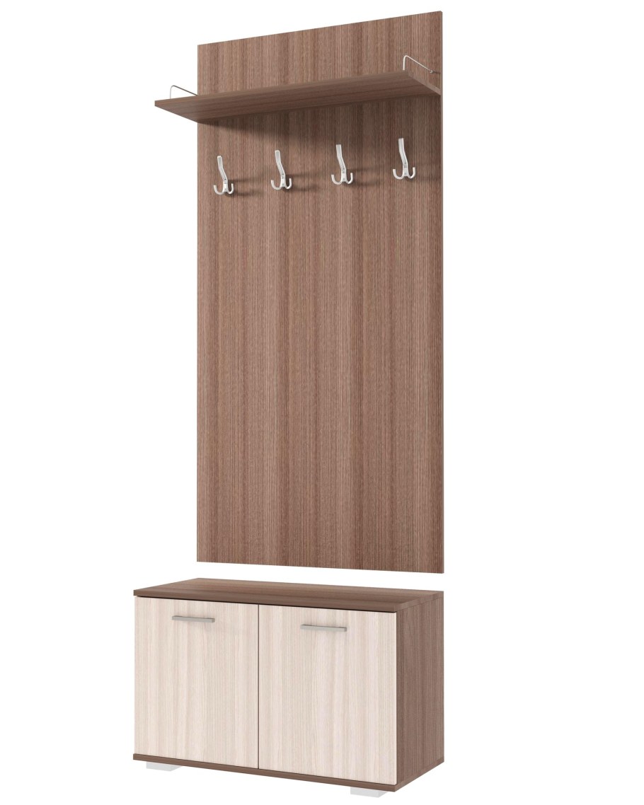 Прихожая ясень шимо светлый/ясень шимо темный