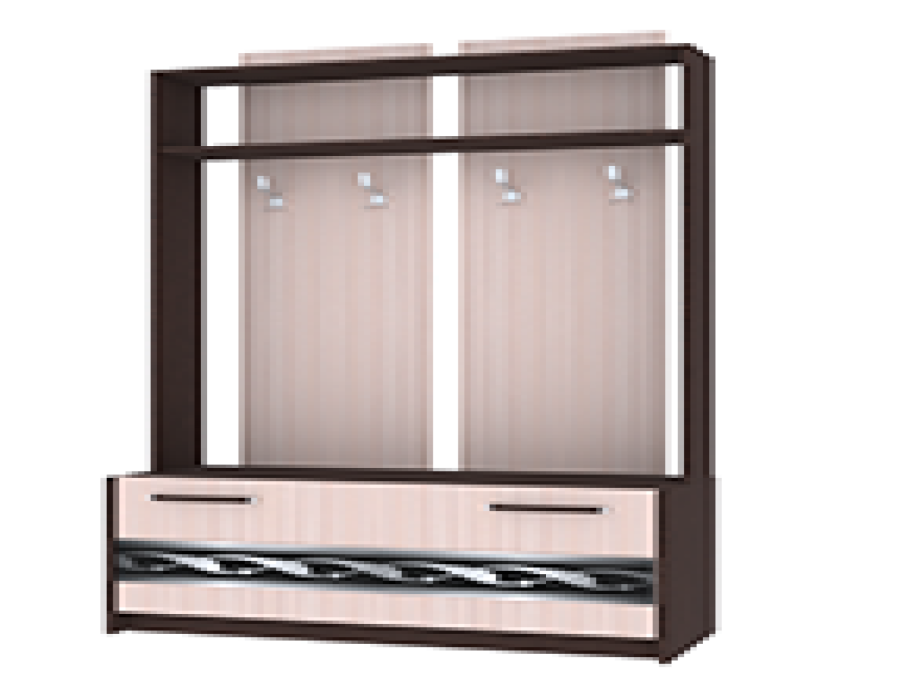 Прихожая Марица вешалка венге/дуб