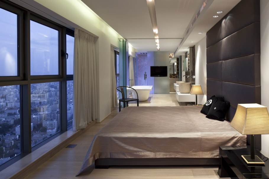 Спальни в пентхаусе
