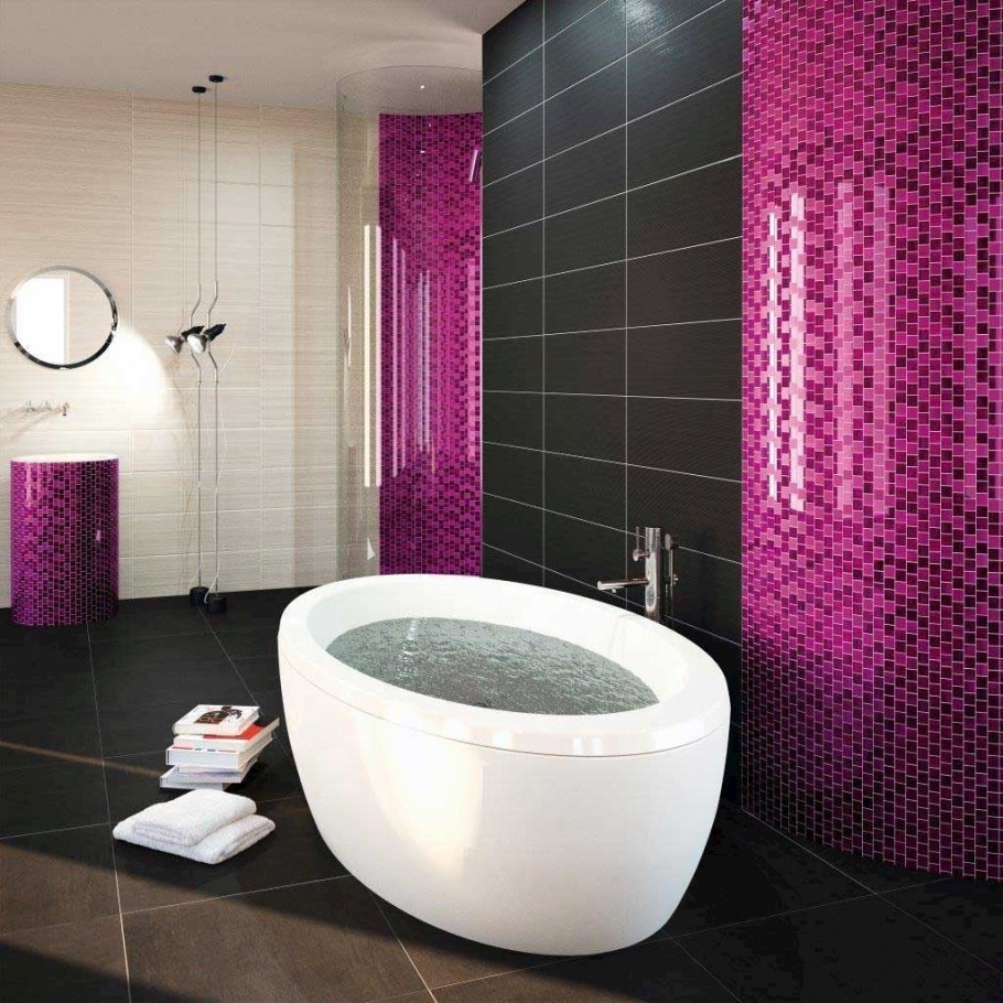 Ванная в ярких тонах