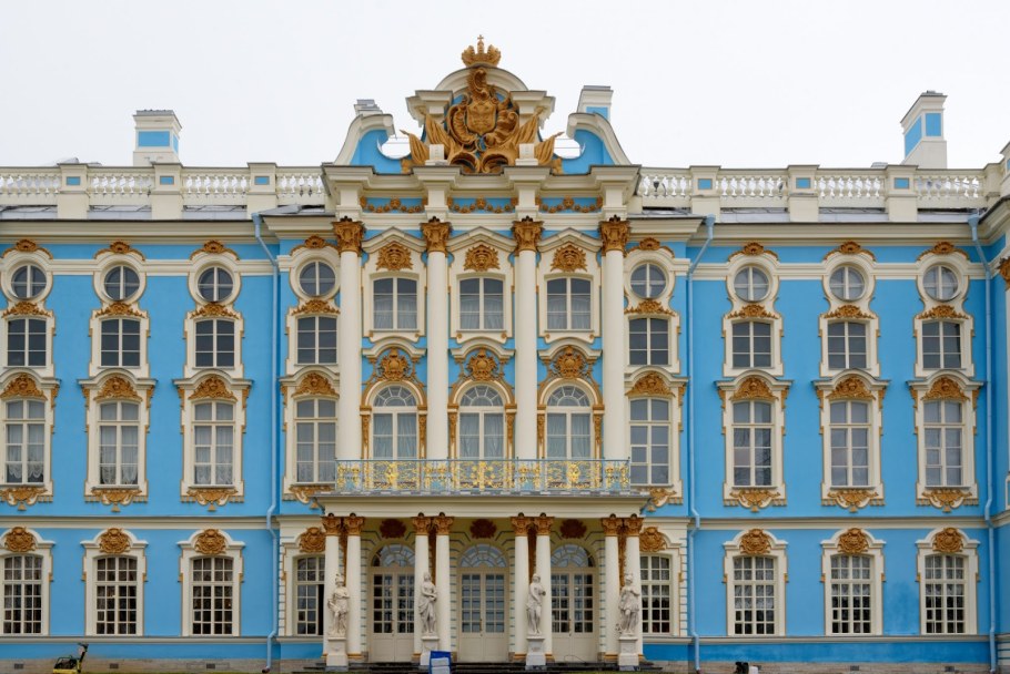 Екатерининский дворец в Царском селе Растрелли