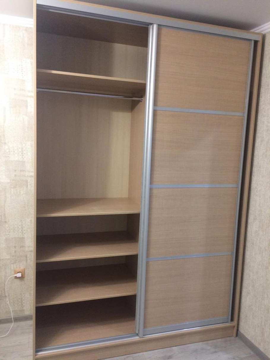 Шкаф купе из ЛДСП дуб дымчатый