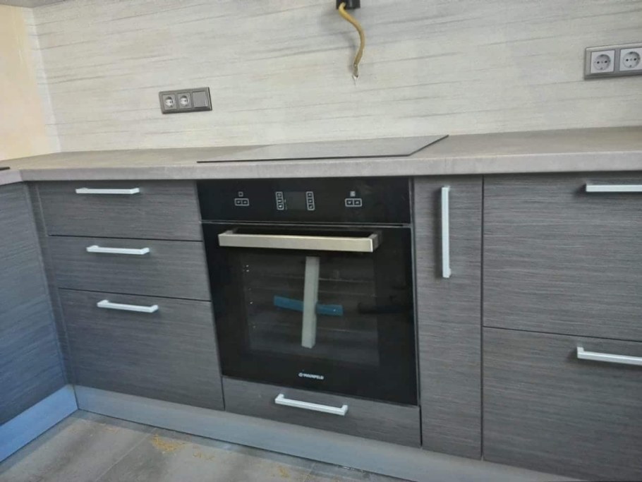 Шпон дуб дымчатый