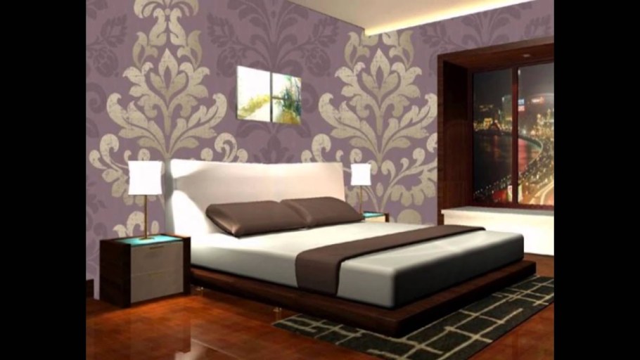 Подборка современных обоев в спальне