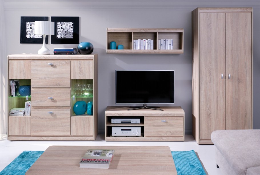 Гостиная Showcase Sonoma Oak