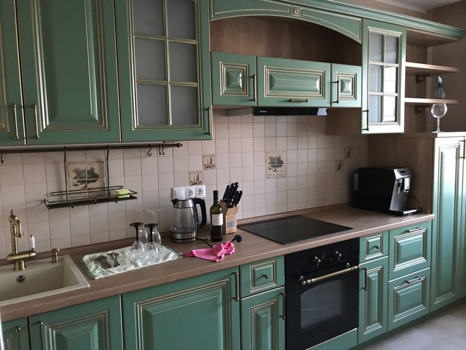 Кухня патина Миртовая