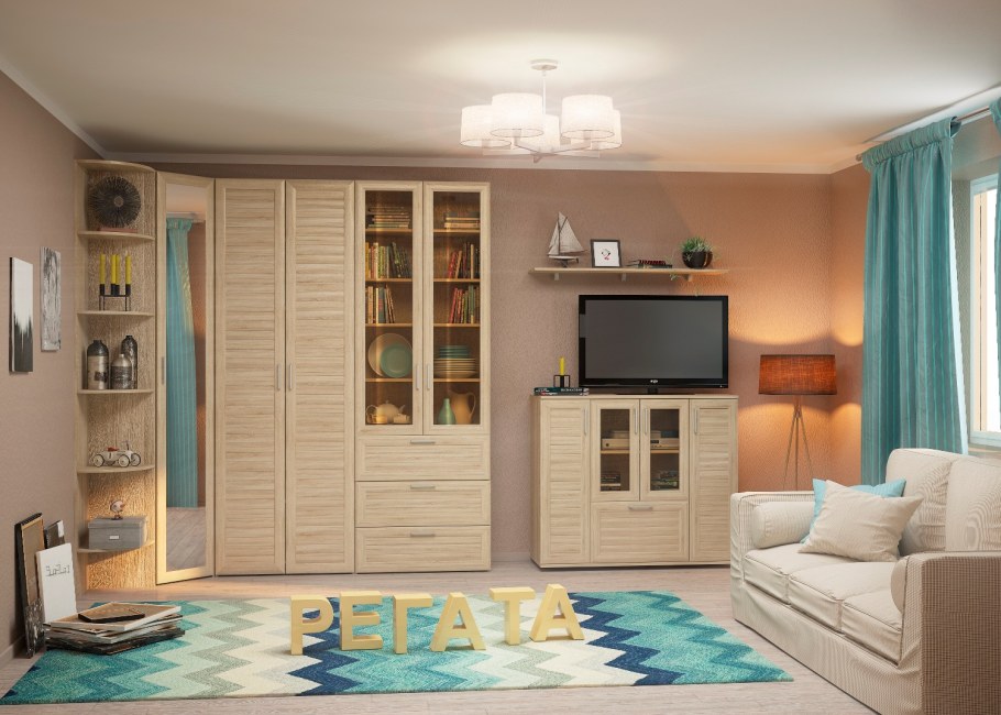 Гостиная регата Глазовская мебельная фабрика