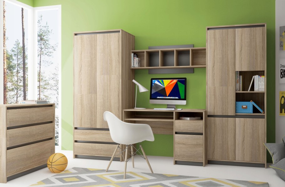 Детская стенка "Юниор" дуб сонома