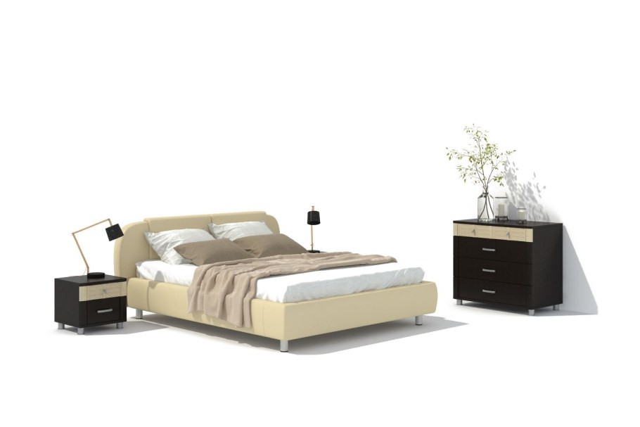 Кровать Ангстрем Эстетика венге