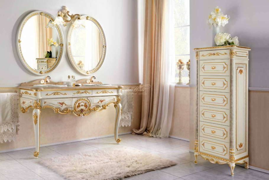 Комод с зеркалом Fratelli Pistolesi