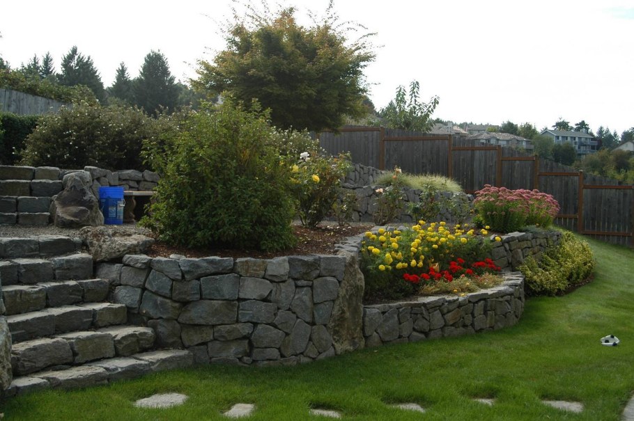 Террасирование участка 10 соток