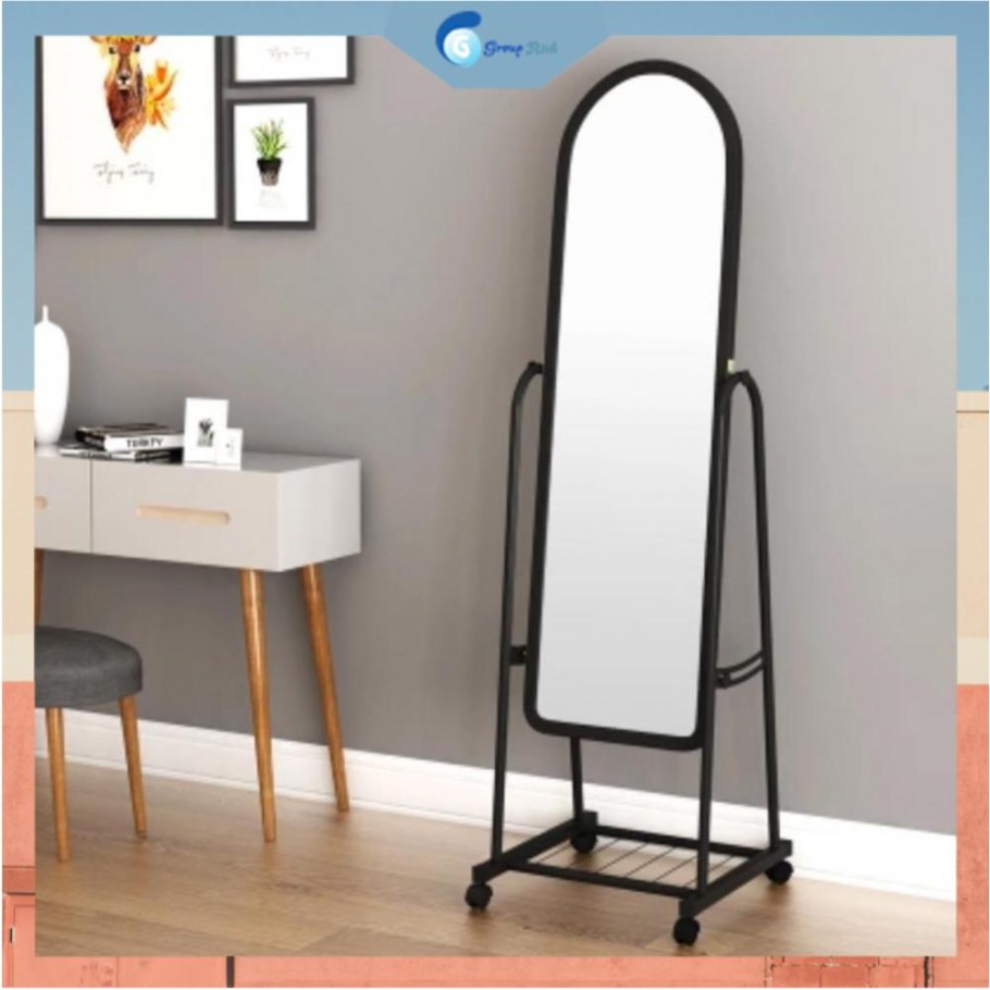 Зеркало напольное 3321b(бел)