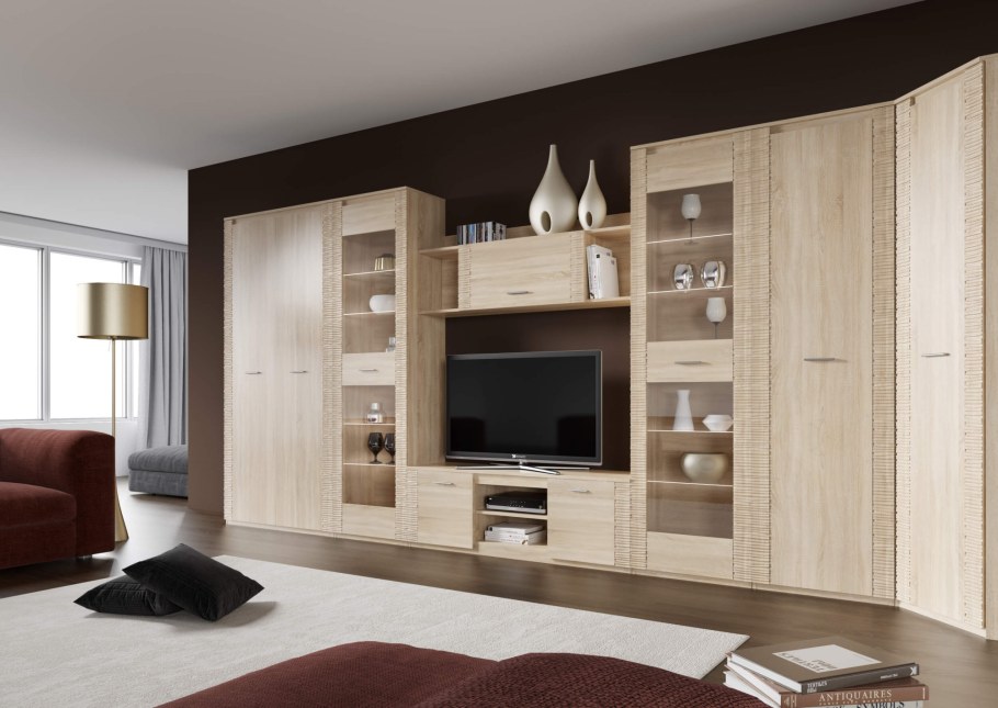 Гостиная "Элана" дуб сонома