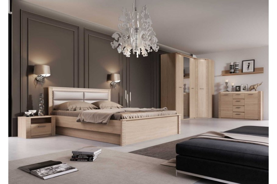 Спальный гарнитур Элана дуб сонома