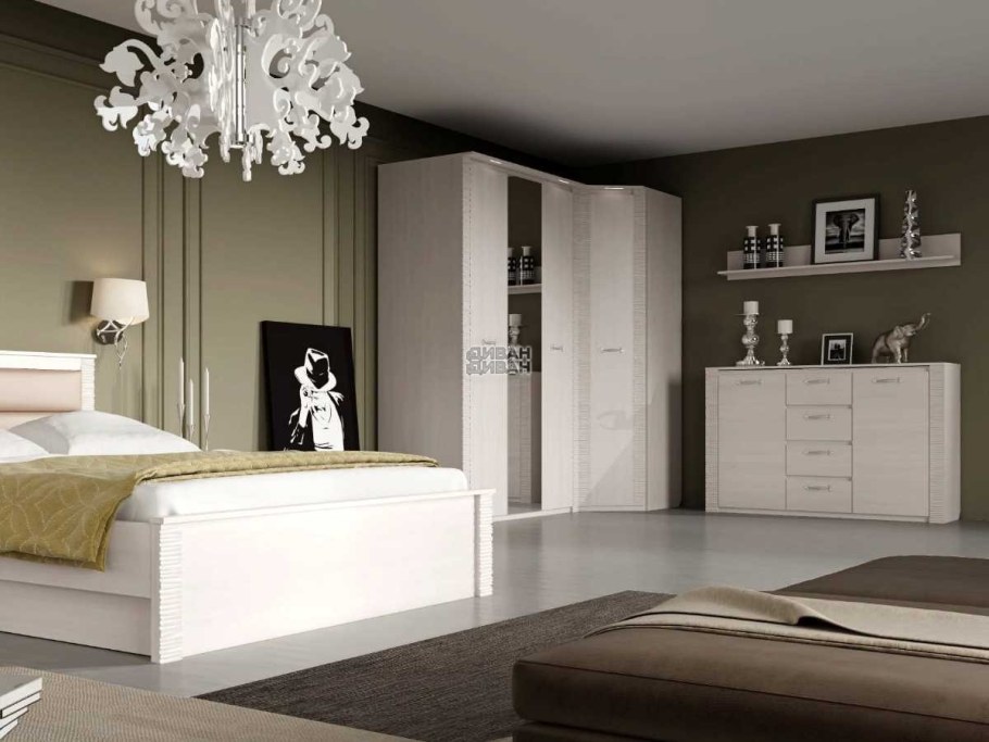 Спальня Элана бодега белая
