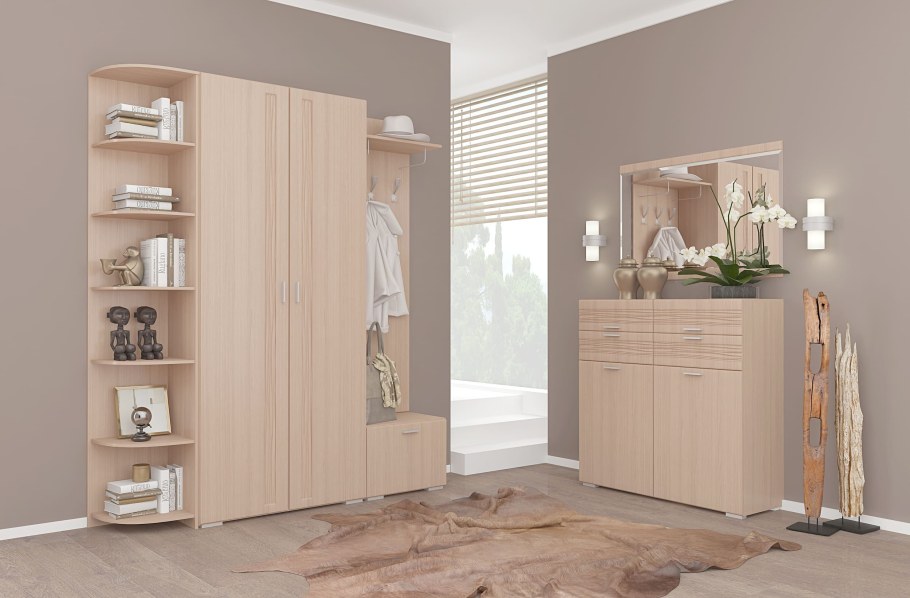 Прихожая Домино дуб сонома