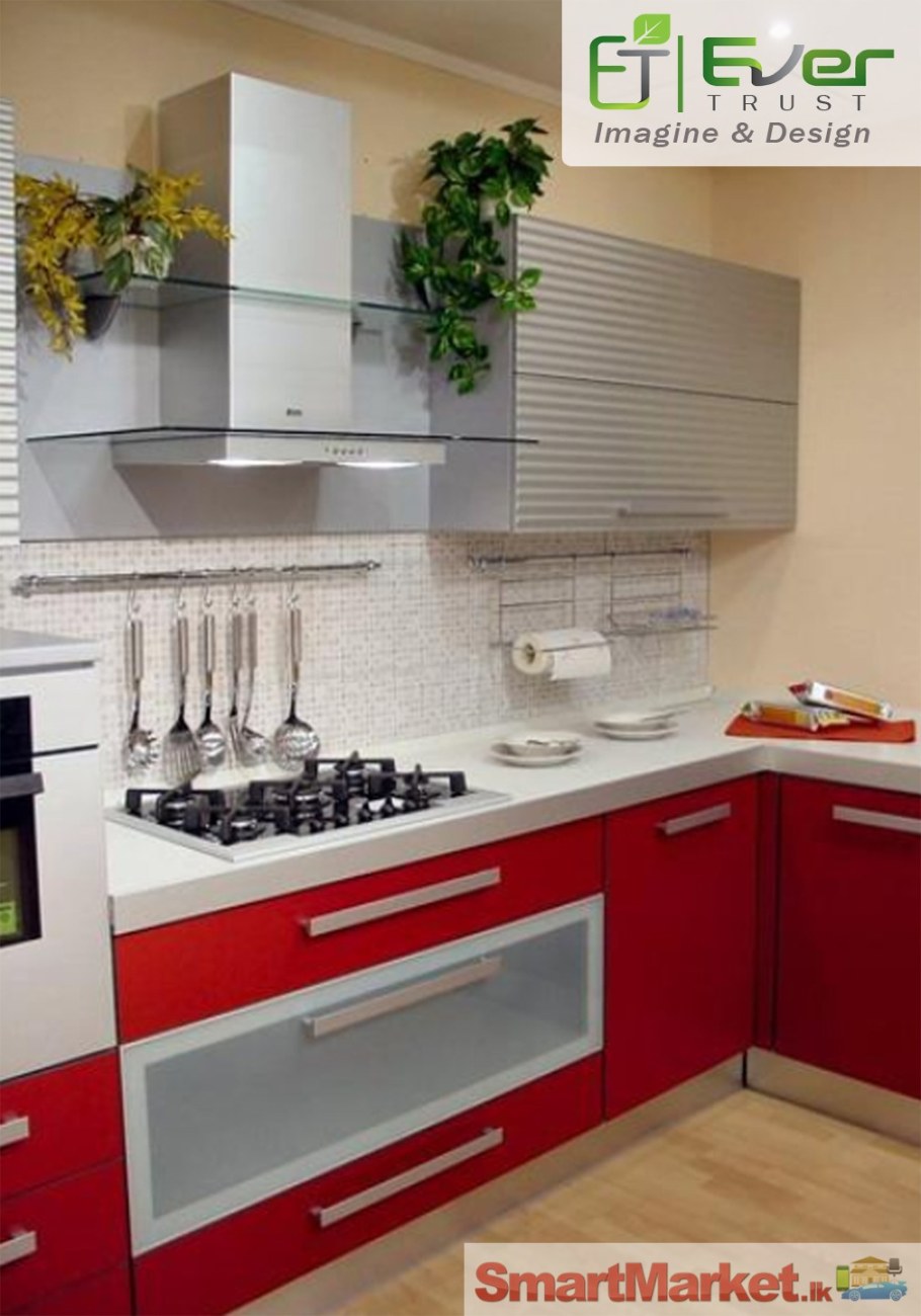 Кухонный гарнитур с облегченным верхом