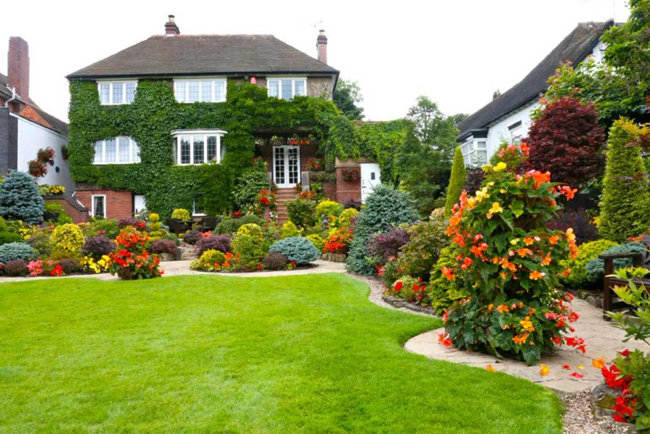 Газон в английском стиле