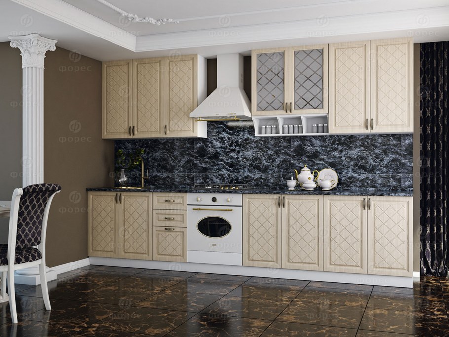 Кухня Модена дуб ваниль