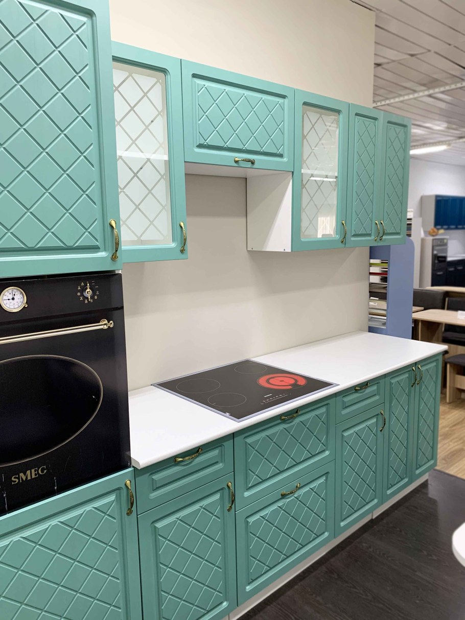 Кухня Модена бирюза