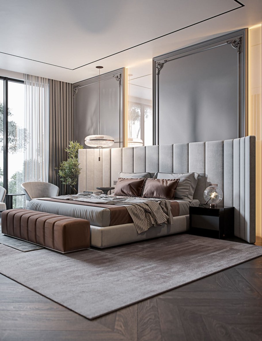 Стильные спальни 2021