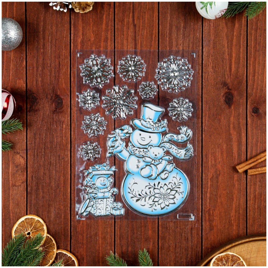 Снежинка 38 см фото