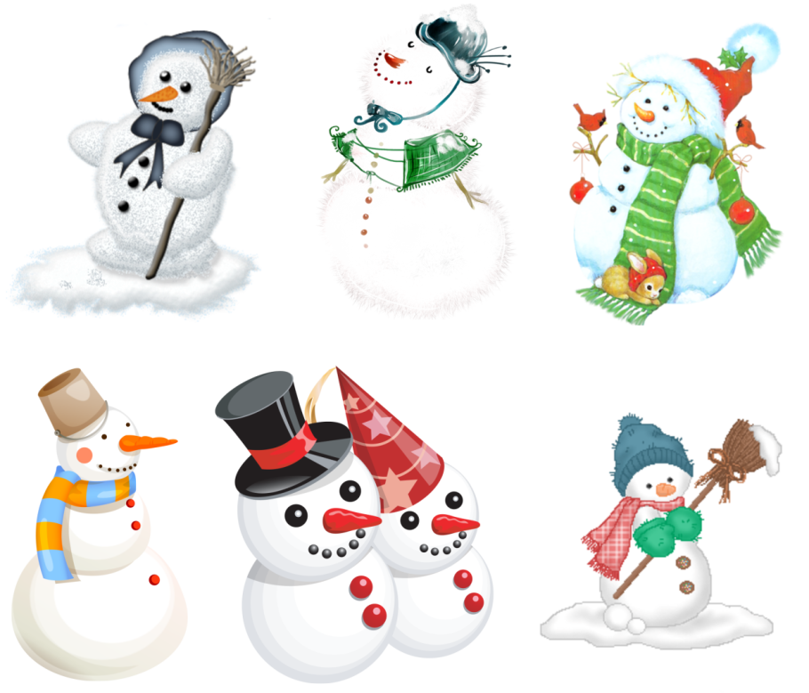 Маленькие снеговички