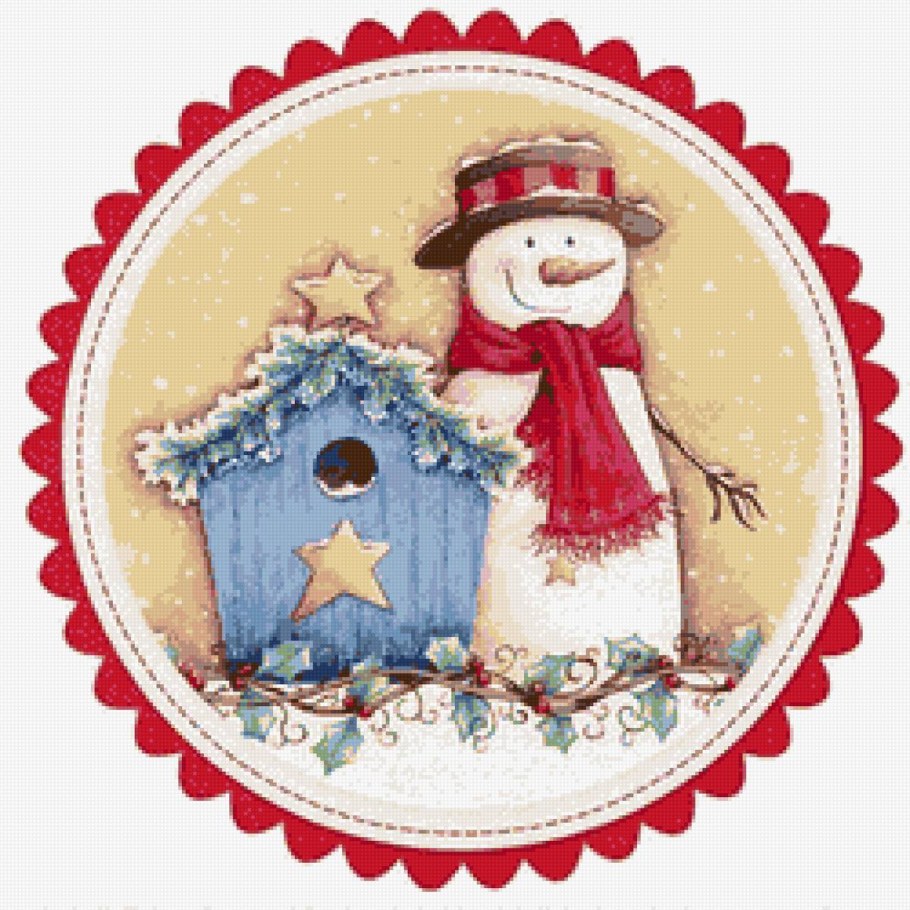 Новогодние принты для декупажа