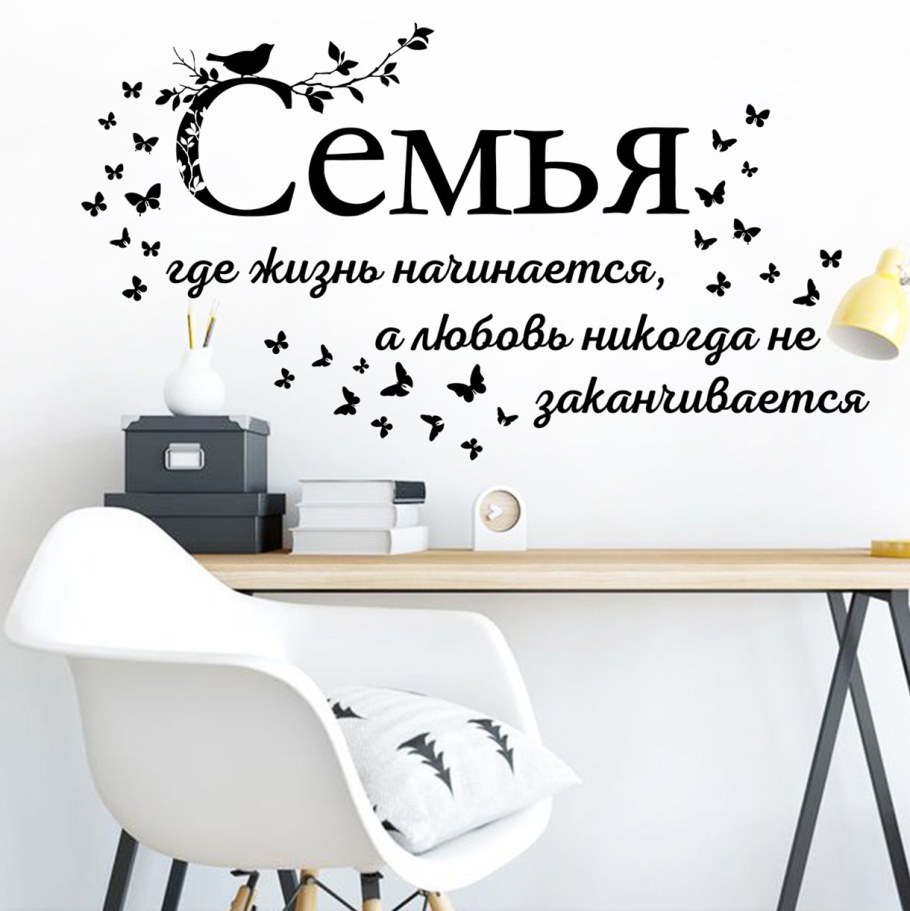 Наклейки на стену на кухню