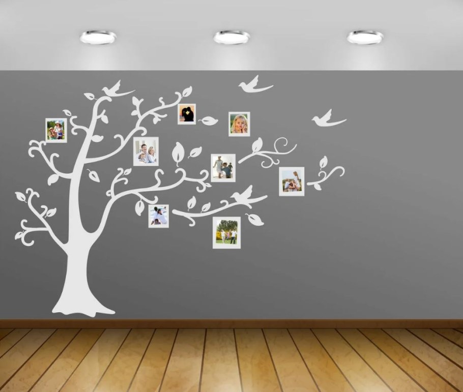 Семейное дерево интерьерная наклейка