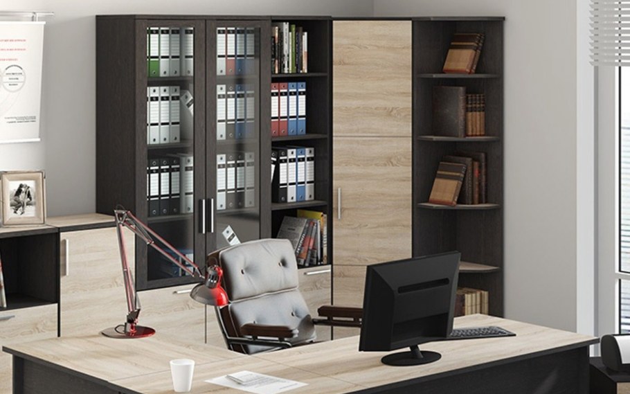Офисные шкафы и стеллажи для документов
