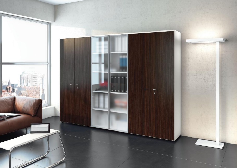 Стильные шкафы в офис