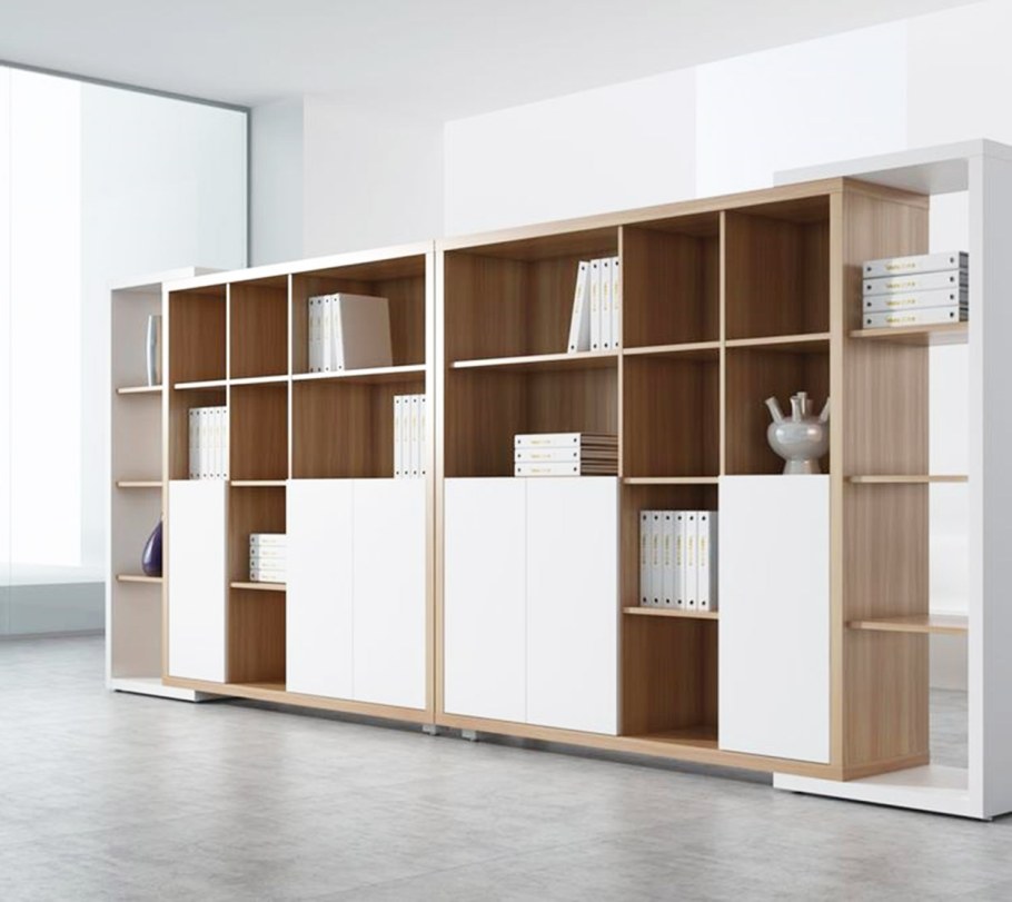 Стильный офисный шкаф