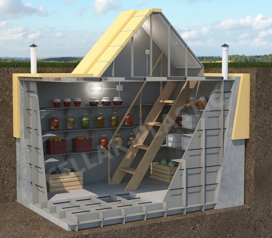 Бетонный погреб Балтиец