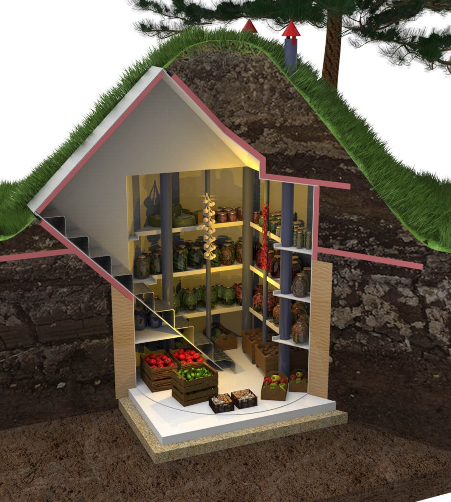 Дачный погреб