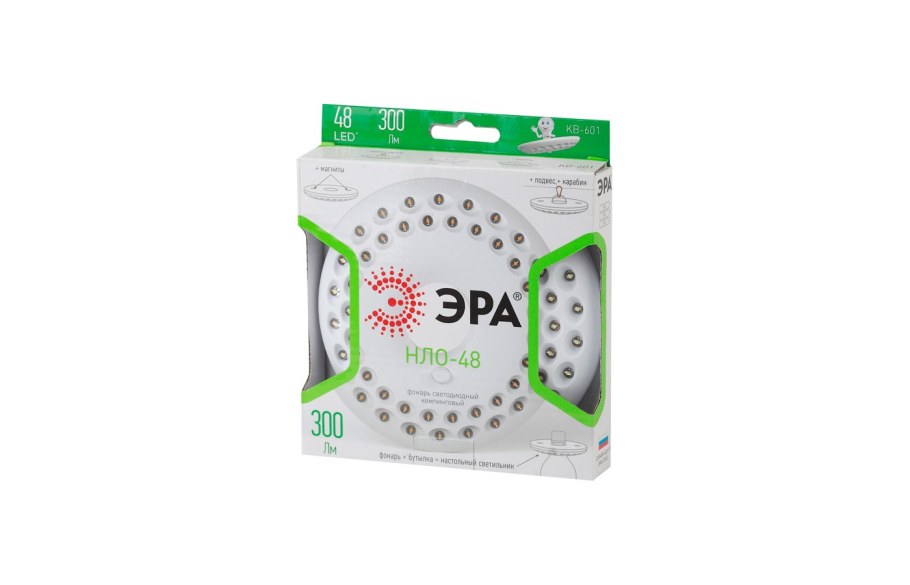 Фонарь кемпинговый Эра KB-601 "НЛО-48" 48xled, 3xaa