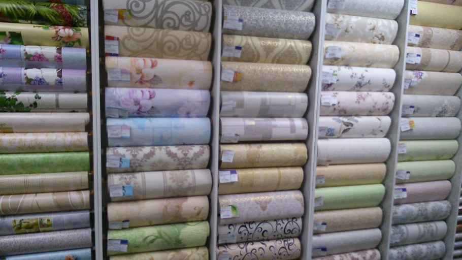 Красивые рулоны обоев