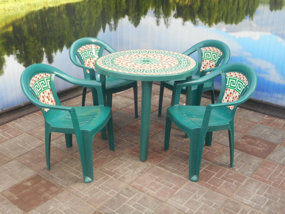 Комплект пластиковой мебели “Нирвана”